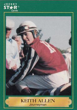 1991 Jockey Star Jockeys #31 Keith Allen Front